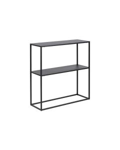 AC Design Konsolentisch Newton 79,5 x 26 x 80,5 cm, Schwarz