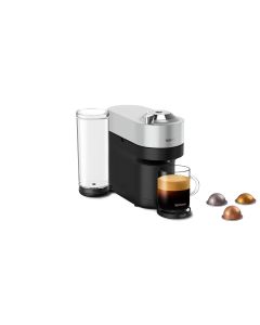 De'Longhi Kaffeemaschine Nespresso Vertuo Pop+ Silber