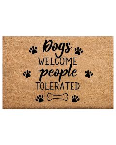 Conceptum Hypnose Fussmatte Dogs are.. 40 cm x 60 cm