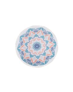 Foutastic Strandtuch Circle Ornamnet, Blau