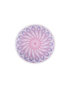Foutastic Strandtuch Circle Federn, Lila