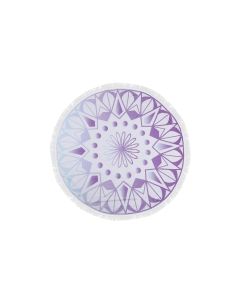 Foutastic Strandtuch Circle Ornamnet, Lila