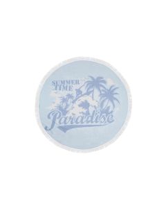 Foutastic Strandtuch Circle Summer, Blau