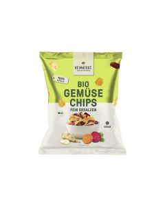 Heimatgut Bio Gemüse Chips fein gesalzen 100 g