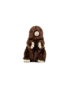 Living Nature Plüsch Maulwurf sitzend 14 cm