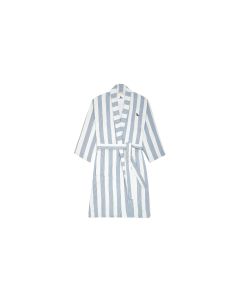 Dock & Bay Bademantel Waffle Storm Cloud Blau/Weiss