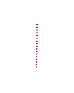 Dekomat AG Girlande Herz 4.6 m, Rot