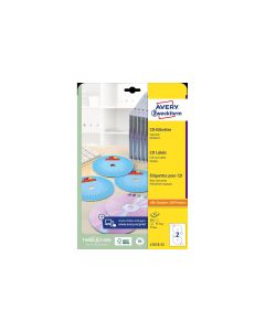 Avery Zweckform CD-Etiketten L7676-25 Ø 117 mm