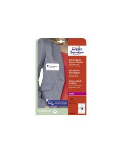 Avery Zweckform Namensetiketten 88.9 x 31 mm, 20 Blatt