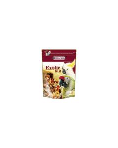 Versele Laga Ziervogelfutter Exotic Fruit Mix für Papageien, 600 g