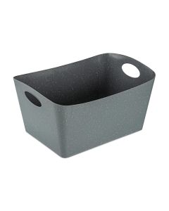 Koziol Aufbewahrungskorb Boxxx L, Grau, 15 l