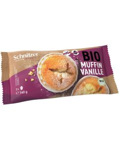 Schnitzer Gebäck Bio Muffin Vanille glutenfrei 140 g