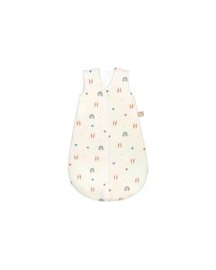 Odenwälder Baby-Ganzjahresschlafsack wattiert Rainbow Ecru Gr. 70
