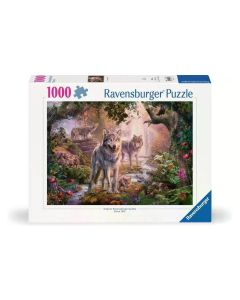 Ravensburger Puzzle Wolfsfamilie im Sommer