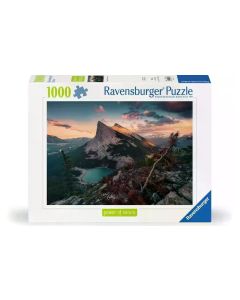 Ravensburger Puzzle Abends in den Rocky Mountains 1000 Teile