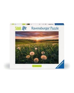 Ravensburger Puzzle Pusteblumen im Sonnenuntergang 500 Teile