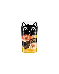 Lucky Lou Katzen-Snack Lucky Ones Krunchy Krisps Huhn, 60g