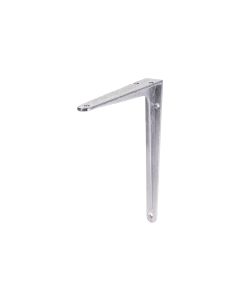 STRUCT Alukonsole poliert 30 x 35 cm Silbergrau