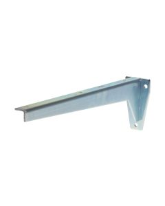 STRUCT Stahlkonsole verzinkt 33 x 10 cm Silbergrau