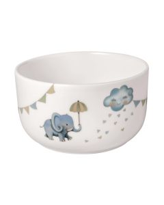 Villeroy & Boch Kinderschale Walk Elephant 440 ml, 6 Stück, Hellblau