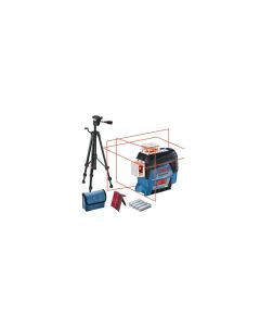 Bosch Professional Linienlaser mit Baustativ BT 150, GLL 3-80 C, 30 m