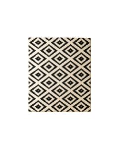 Hanse Home Teppich Diamond 120 cm x 170 cm, Crème/Schwarz
