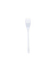 FURBER Kunstoff-Gabel 25 Stück, Transparent