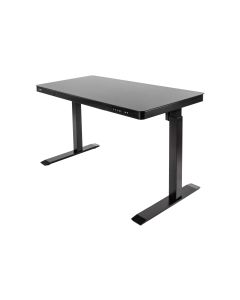 seville classics Stehtisch Airlift 1.2 x 0.6 m, Schwarz