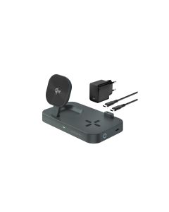 4smarts Wireless Charger Qi2 Schwarz