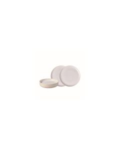 Villeroy & Boch Speise-Service Crafted Cotton 1 Stück,Weiss
