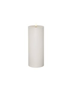 Star Trading LED-Kerze Pillar Flow Big, 27.5 cm, Weiss