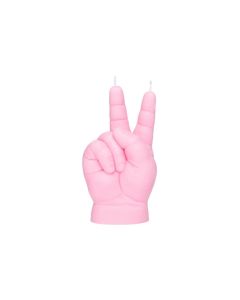 Mandatus Kerze Candle Hand Baby Peace, Rosa