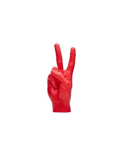 Mandatus Kerze Candle Hand Victory, Rot