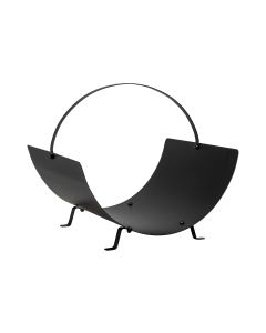 House Nordic Holzregal Tires Schwarz