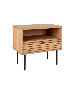 House Nordic Beistelltisch Kyoto 50 x 40 x 50 cm, Braun