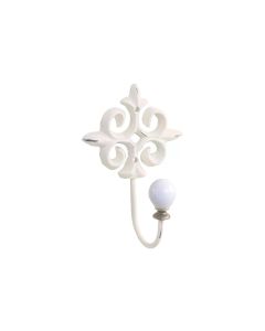 Chic Antique Wandhaken Antique 13 x 8.5 x 6 cm , Weiss