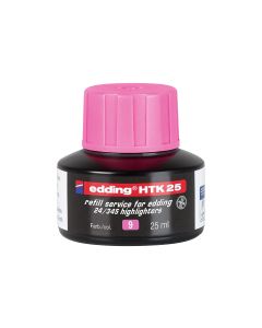 edding Nachfülltinte HTK25 25 ml, Rosa
