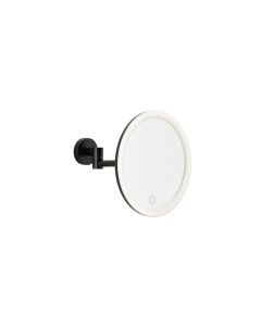 tesa Kosmetikspiegel Visioon LED, Schwarz