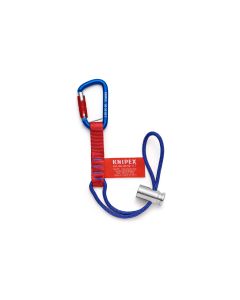 Knipex Werkzeug-Adapterschlaufe Materialkarabiner, 6 kg / 13,2 lbs