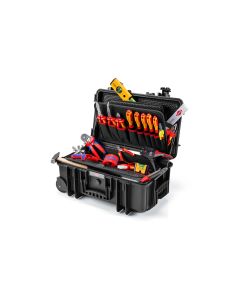Knipex Werkzeugkoffer Robust26 Move, Elektro, 22-teilig