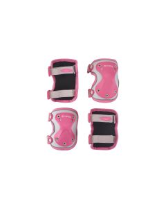Micro Mobility Micro Knie-/ Ellbogenschoner reflektiv Pink S