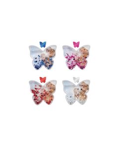 Dörr Schneekugel Schmetterling, assortiert