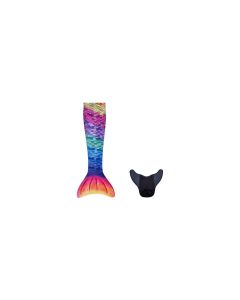 Meili Meerjungfrau-Flosse Rainbow XS