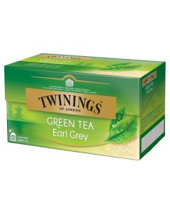 Twinings Teebeutel Green Tea Earl Grey 25 Stück