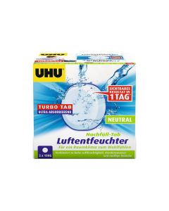 UHU Entfeuchter Airmax Nachfüll-Tab 100 g, 2 Stück