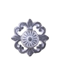 Chic Antique Möbelgriff Ø 7.5 cm, Silber