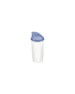 Rotho Saucen Shaker Domino 0.6 l, Horizon Blau