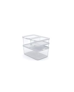 Rotho Kühlschrankorganizer Caume 4-teilig