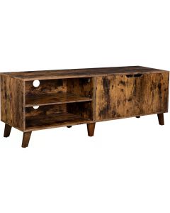 VASAGLE TV-Möbel mit 2 Ablagen 140 x 40 x 50 cm, Braun