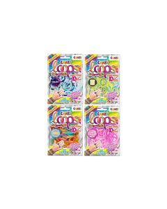 Craze Bastelset Loops - 100 Loops Bag assortiert